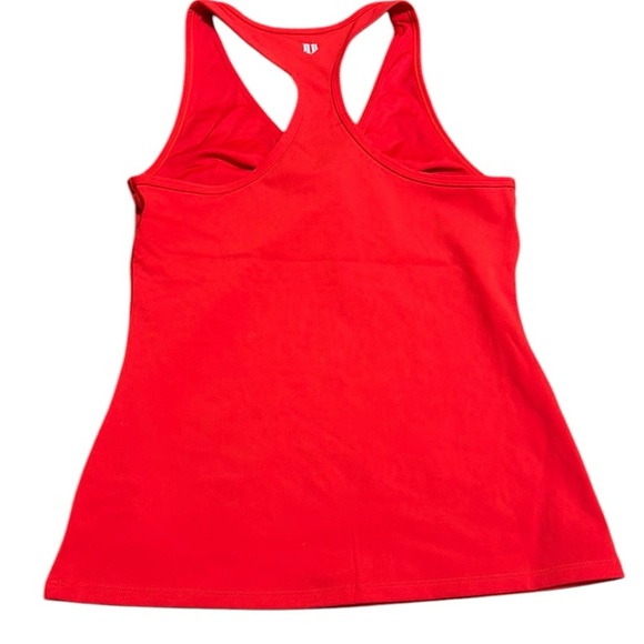 EleVen by Venus Williams Red Tie Front Fitted Tank Top‎ - Picture 3 of 8